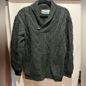 Aran Crafts Wool Fisherman Pullover